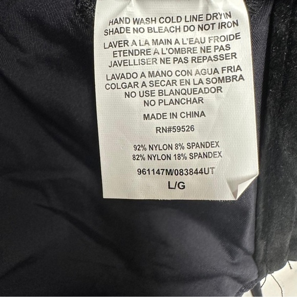 NWT BECCA Pucker Up Candice Cutout Convertible Halter One-Piece Swimsuit Sz L - Picture 9 of 11